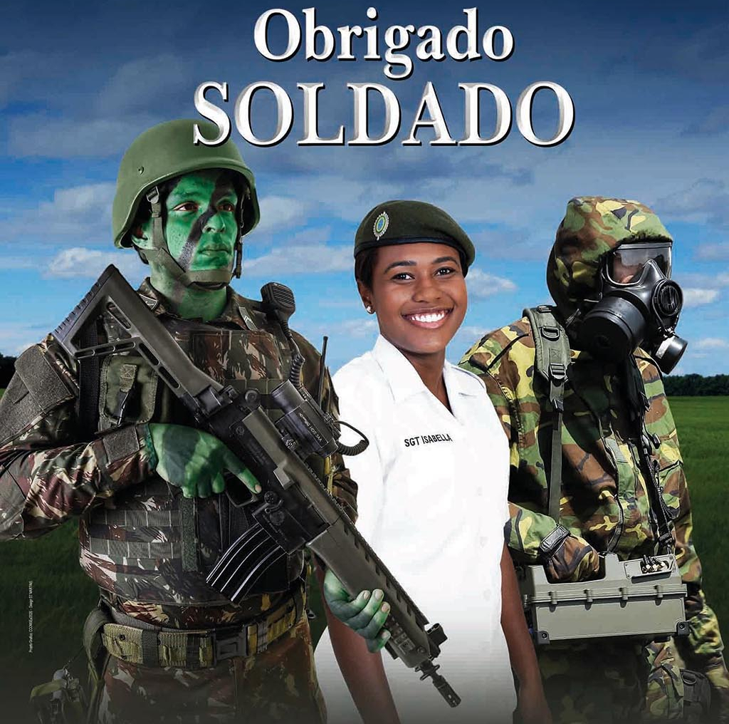 Dia do Soldado. Fonte de imagem: Exército Brasileiro